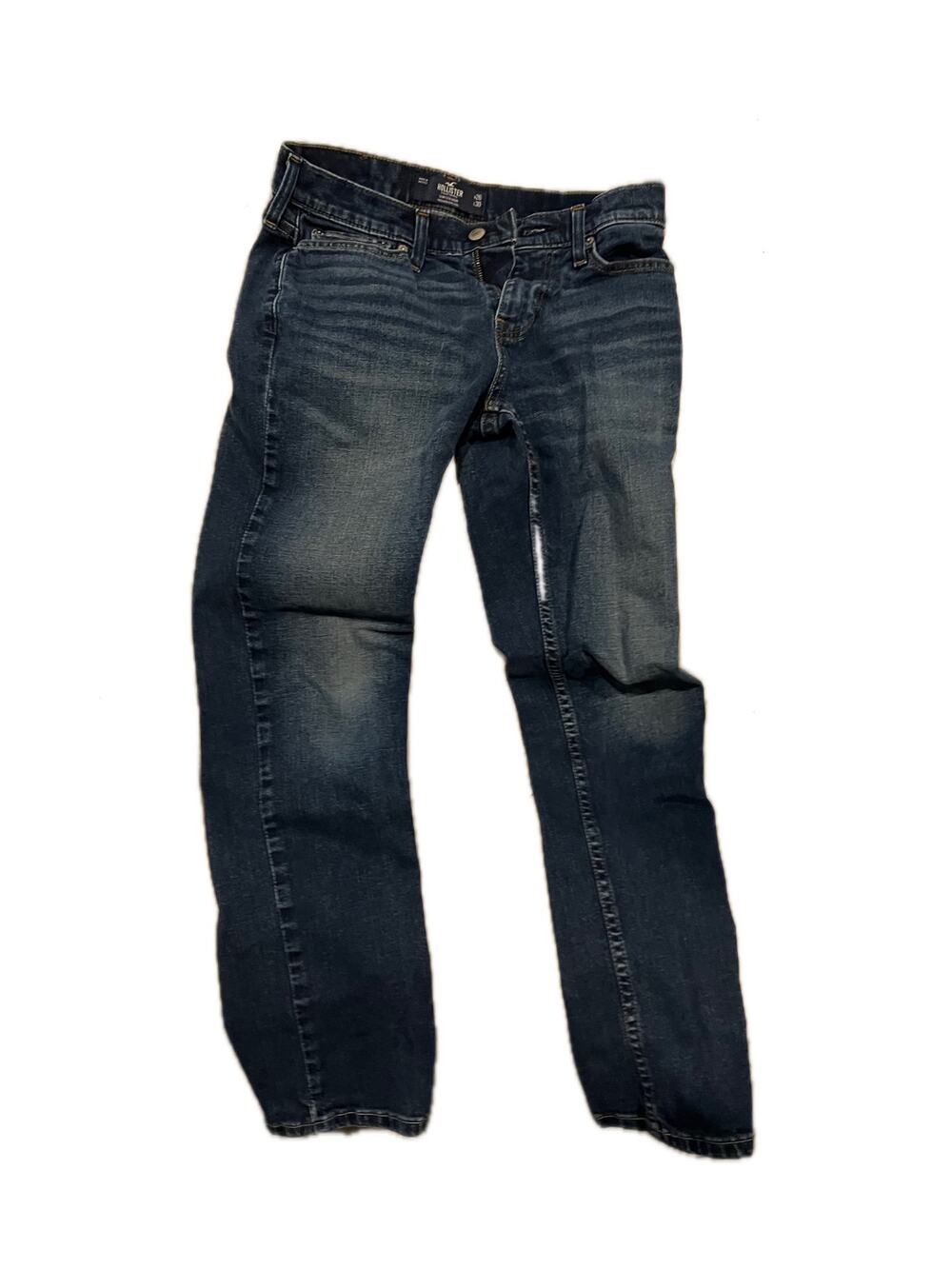 Hollister Epic Flex Slim Straight Blue Jeans Mens 26x30